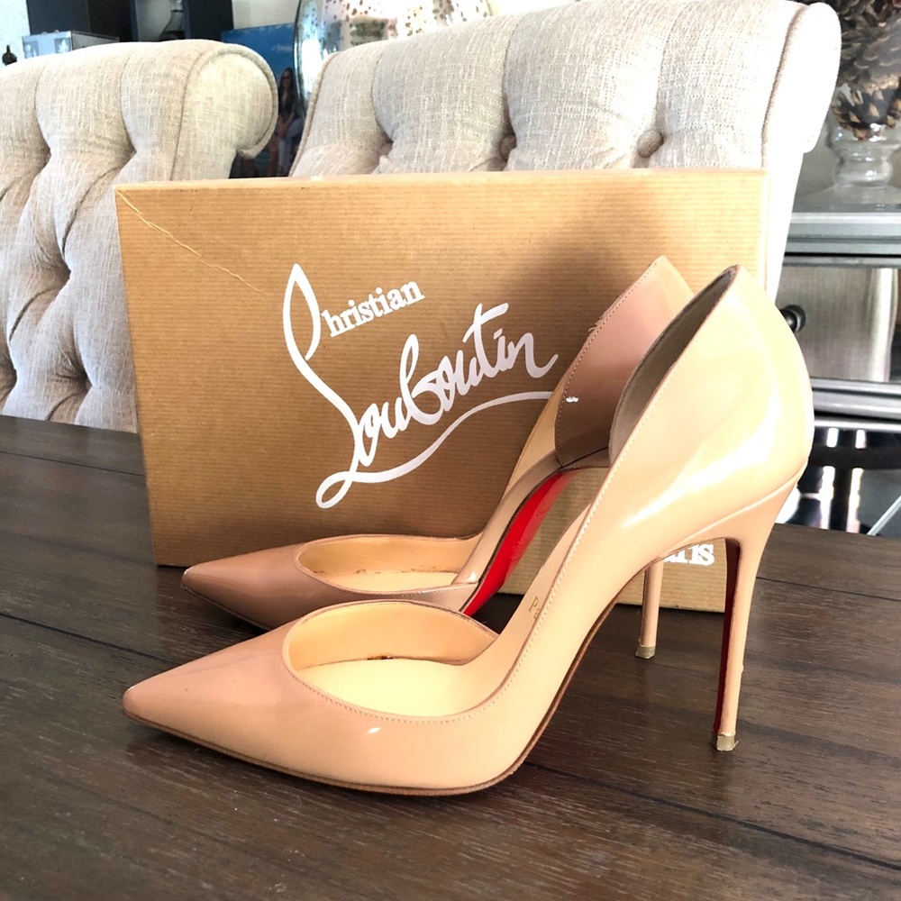 Christian Louboutin Iriza Patent Nude